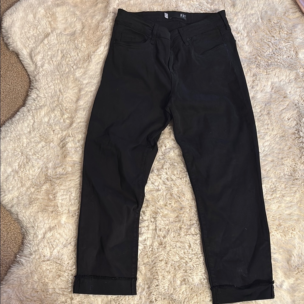 Kut from the Kloth Black Ankle Jeans
